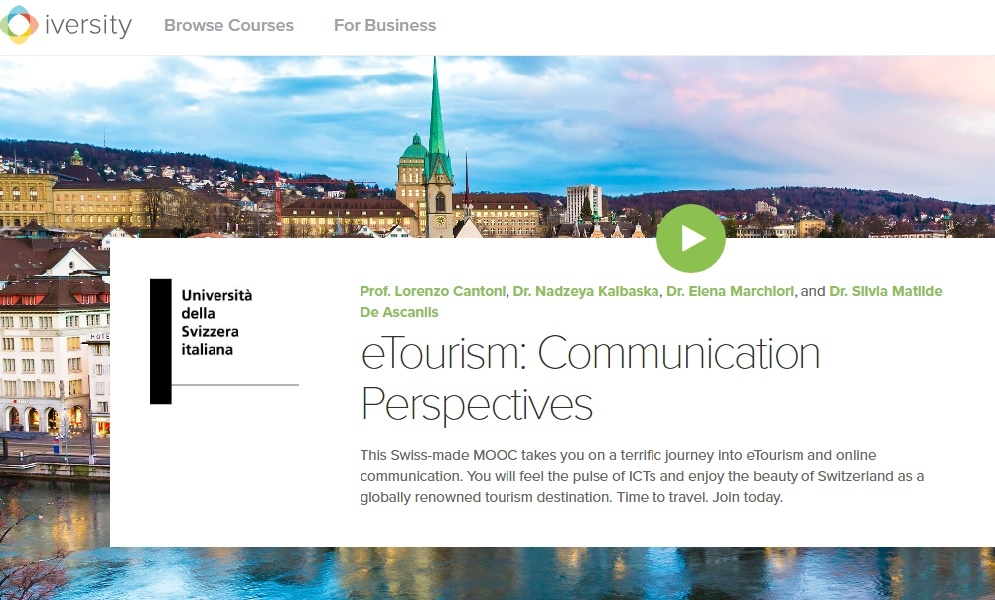 eTourism Massive Open Online Course (MOOC) launched