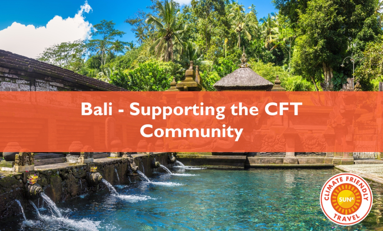 Bali - Supporting the CFT Community