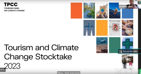 TPCC First Tourism Climate Change Stocktake 2023 launch
