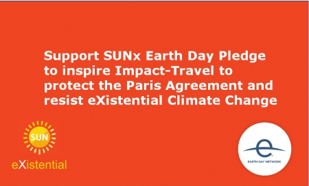 Support our Earth Day Pledge for Impact-Travel to Protect the Paris Climate Agreement