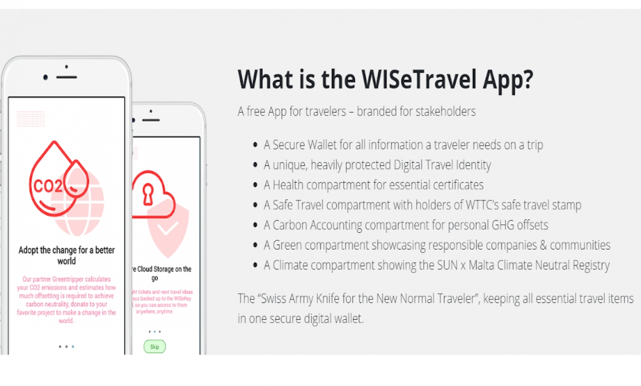 WISeKey Launches WISeTravel, the Future Tourism App You Won’t Want to Leave Home Without
